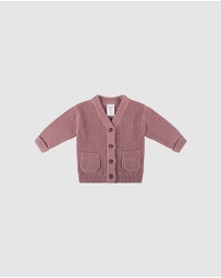 Kynd Baby - Knit Cardigan in Dusty Lilac