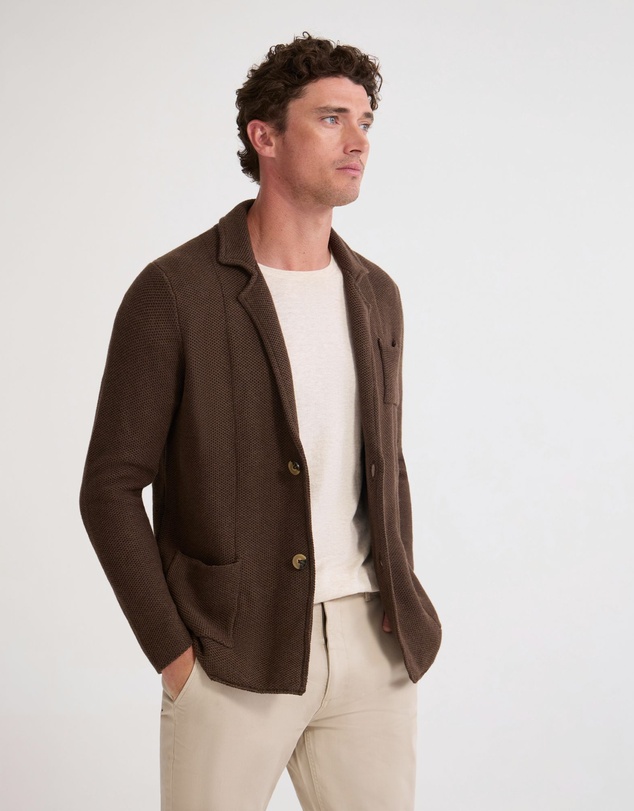 Oxford - Fernando Cotton Boxy Cardigan