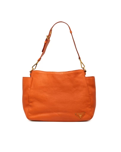 Pre-Loved by Azura Reborn - Pre-Loved Vitello Daino Side Pocket Shoulder Bag