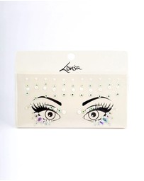 Lovisa - Acrylic Diamante Pearl Face Jewels