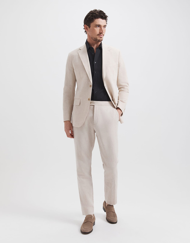 SABA - Elias Cotton Linen Suit Jacket