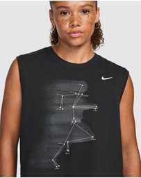 Nike - Swift Dri-FIT Sleeveless Running T-Shirt
