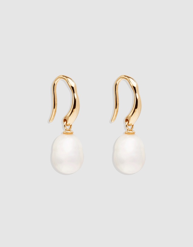 By Charlotte - Harmony Pearl Hook Earrings