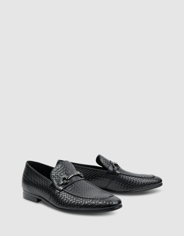 yd. - Harrison Textured Leather Loafer