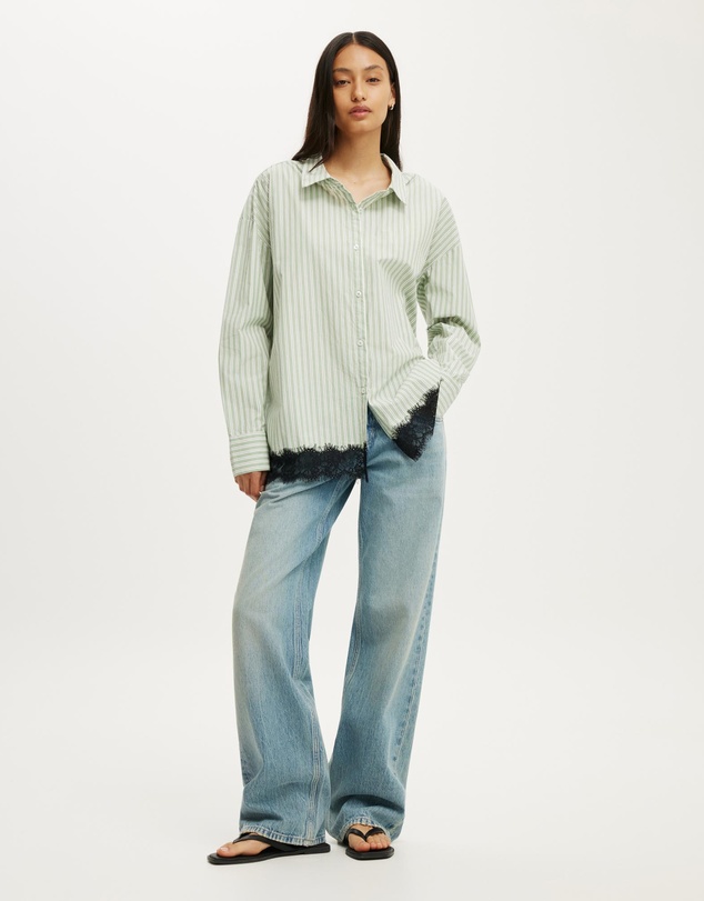 Cotton On - Harper Lace Shirt
