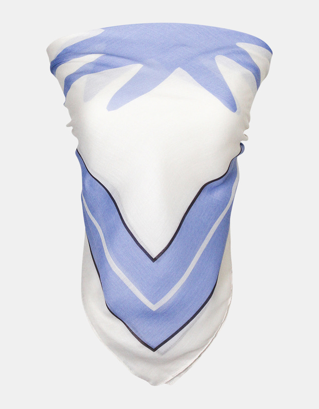 Morgan & Taylor - Serena Large Scarf in Blue
