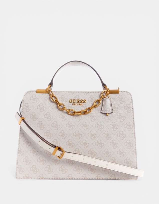 GUESS - Kristle Logo Girlfriend Satchel Bag