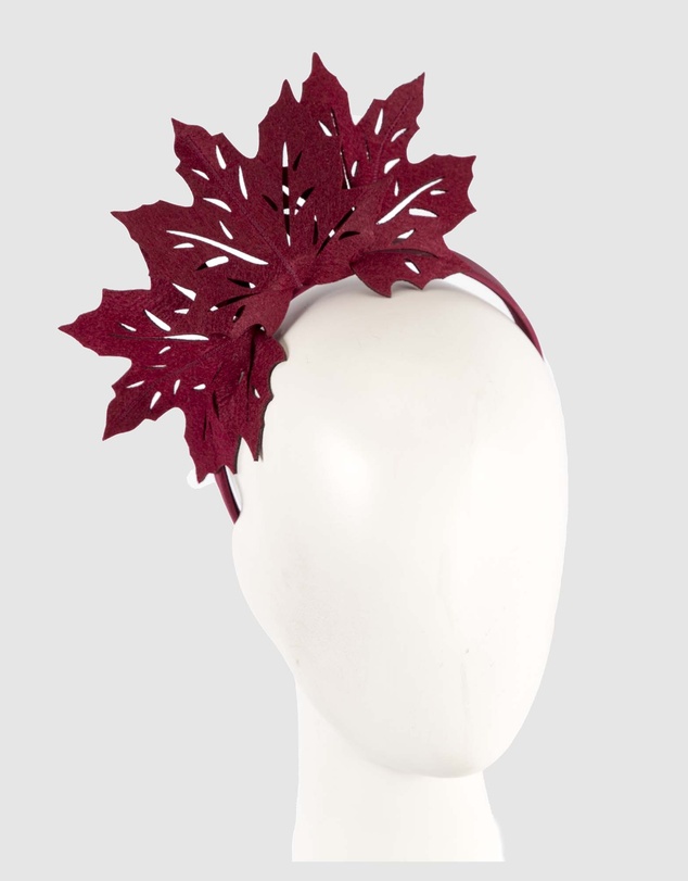 Max Alexander - Laser-Cut Winter Racing Fascinator