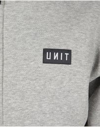 UNIT - UNIT Stack Mens Zip Thru Hoodie