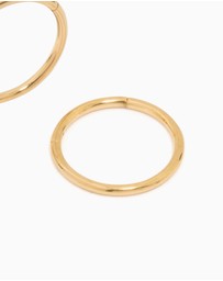 Lovisa - Waterproof Gold Plated Stainless Steel Sleeper Earrings