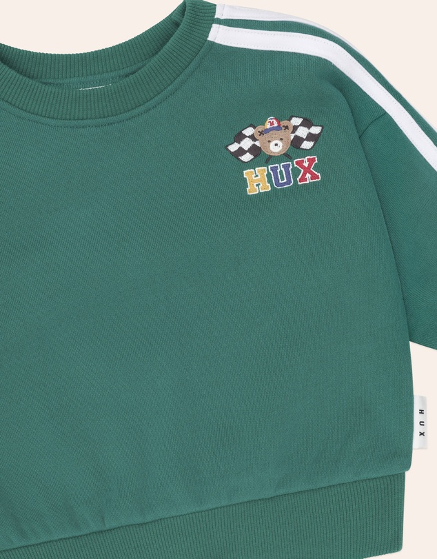 Huxbaby - Racer Stripe Sweatshirt - Babies-Kids