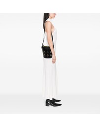 Pre-Loved by Azura Reborn - Pre-Loved Mini Leather Grommet Bucket Bag