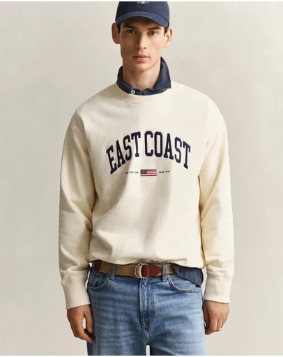 Gant - Spray Graphic Crew Neck