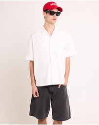 Arvust - Varsity Cropped Short Sleeve Shirt