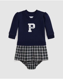 Polo Ralph Lauren - Fleece Sweatshirt Dress & Bloomers Set - Babies