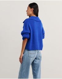Jag - Lily Collared Knit