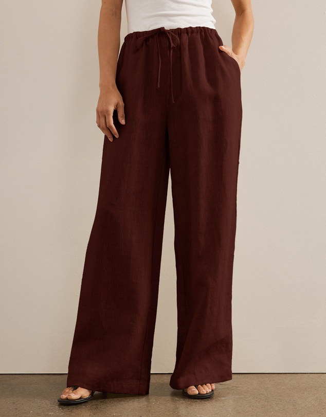 AERE - Marleigh Linen Relaxed Pants