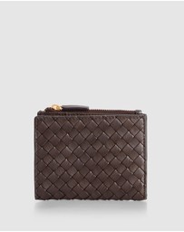 Evity - RFID Margo Leather Weave Wallet