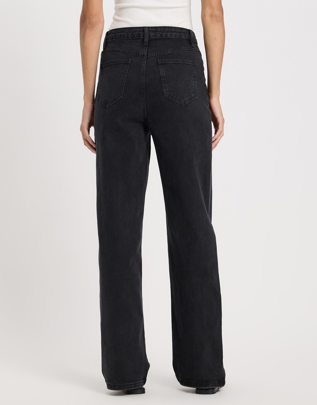 The Fated - Kaia High Waist Straight Jeans