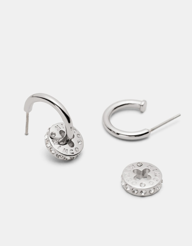 MIMCO - Signatura Charm Hoop Earrings