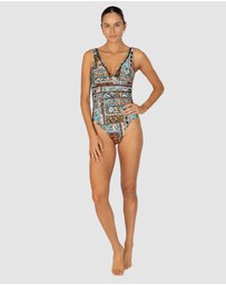 Baku Swimwear - Tulum Longline One Piece Swimsuit
