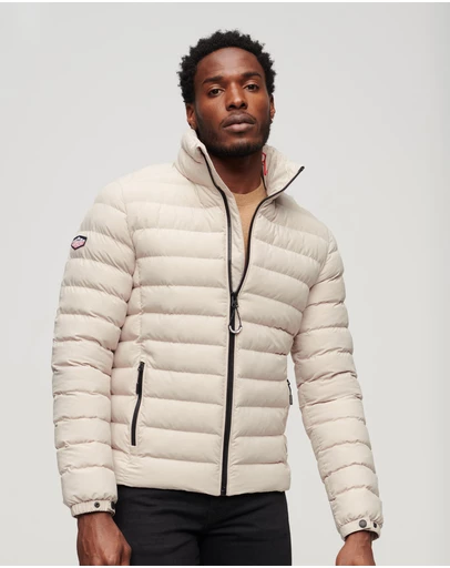 Superdry - Fuji Printed Padded Slim Fit Jacket