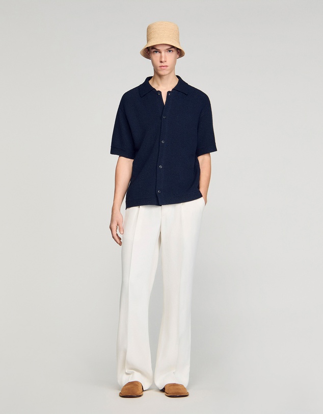 Sandro - Papiro Shirt Cardigan