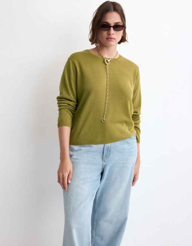 M.N.G - Long-Sleeve Knitted Sweater