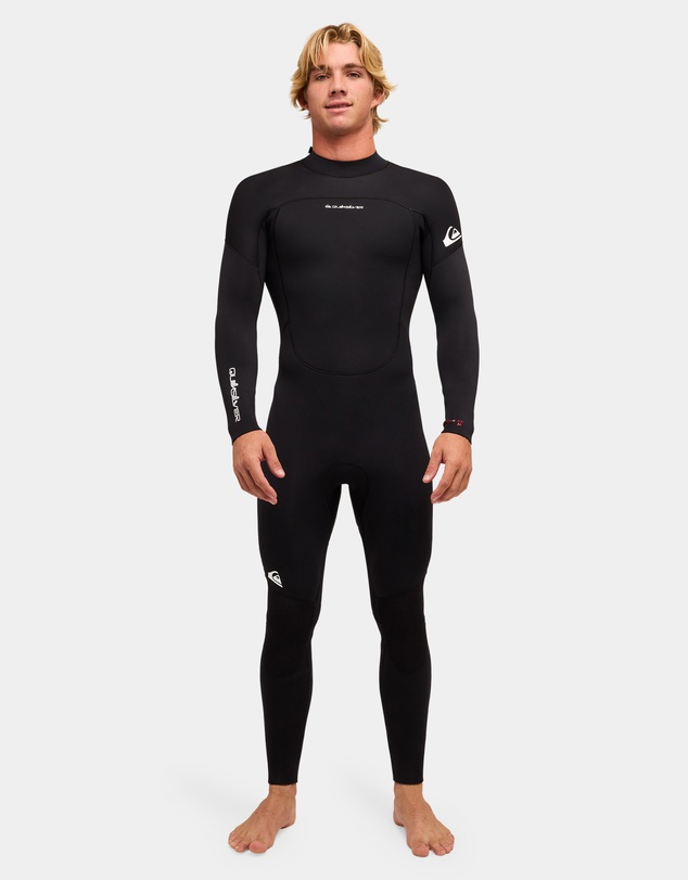 Quiksilver - Mens School Prologue 4/3mm GBS Back Zip Wetsuit
