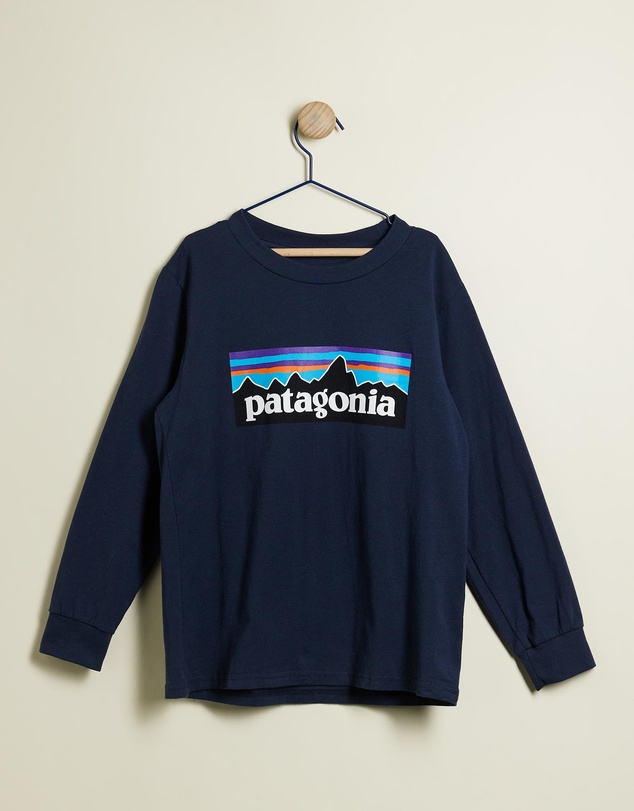 Patagonia - Long-Sleeve P-6 Logo T-Shirt - Kids