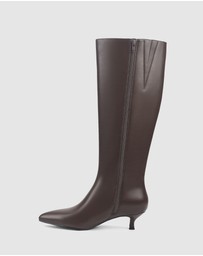 Verali - Olive Knee High Boots