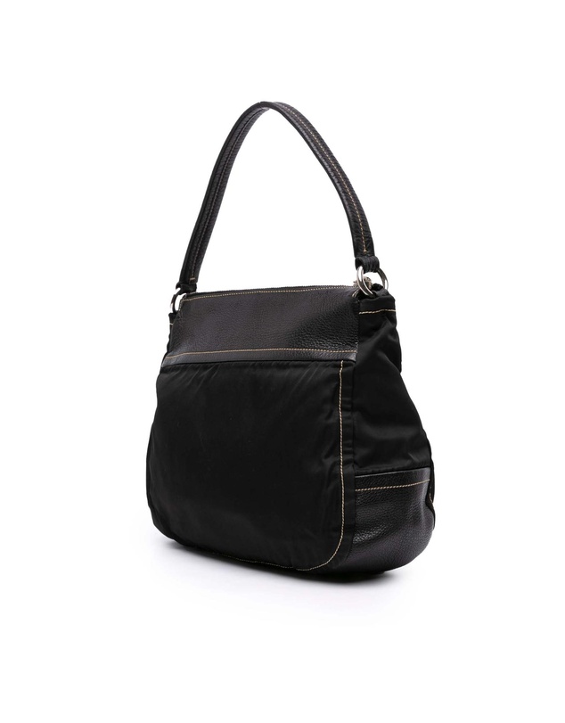 Pre-Loved by Azura Reborn - Pre-Loved Leather and Tessuto Shoulder Bag