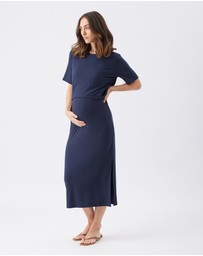 Ripe Maternity - Ivy Rib Nursing Dress