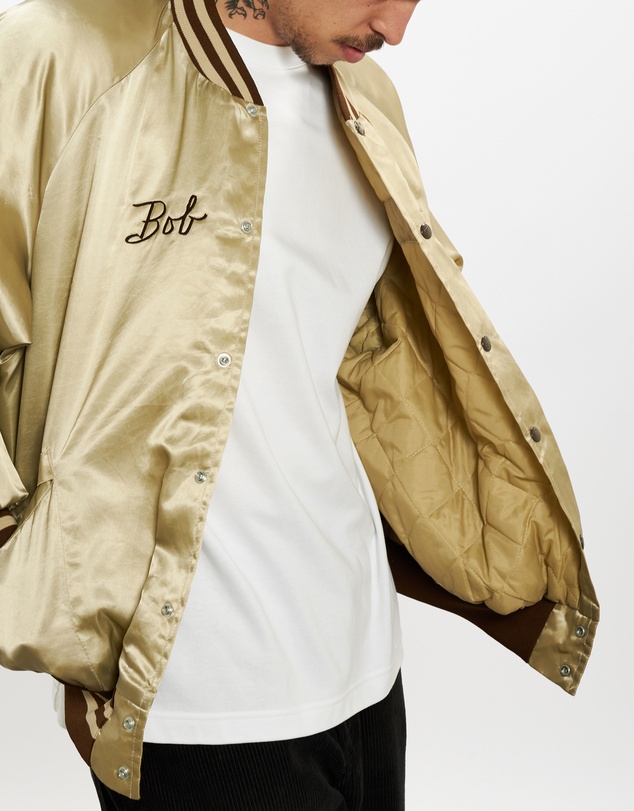 Vintage by The Real Deal - Pre Loved - 90s Satin Bomber Jacket