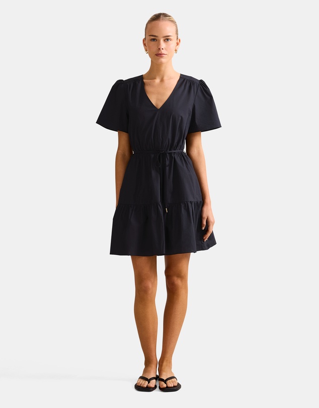 Forever New - Hattie Short Sleeves Cotton Mini Dress