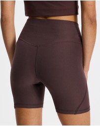 Puma - Cloudspun 6-Inch High Waisted Short Tights