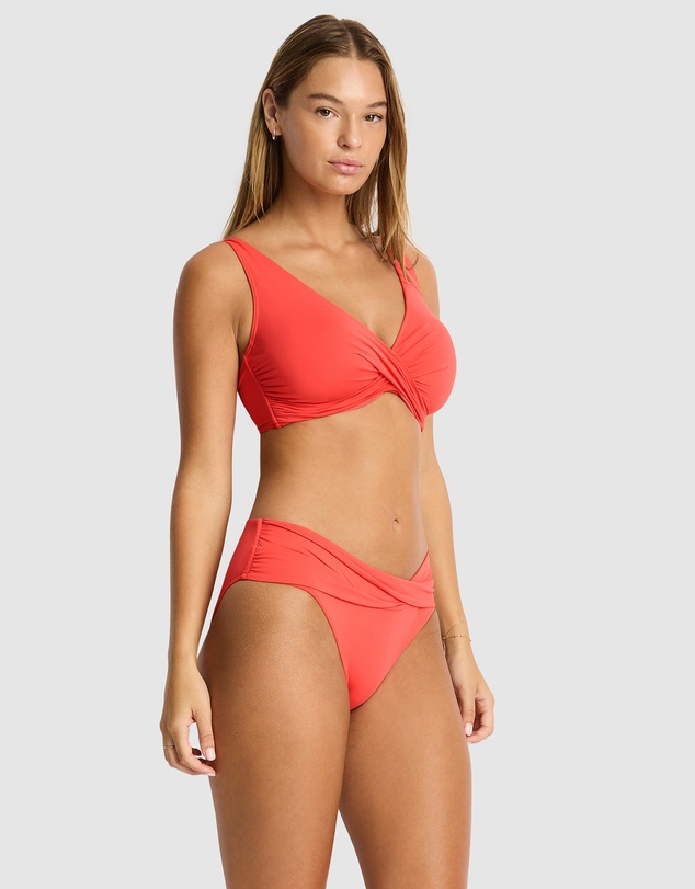 Sea Level Australia - Essentials Edit Cross Front Tie Back Bra Top
