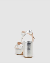 Edward Meller - RAYNE80 Strappy Crossover Platform Sandal