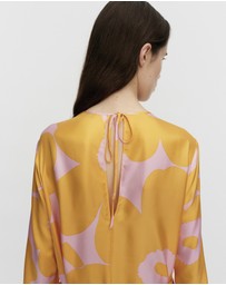 Marimekko - Kaunista Unikko Silk dress