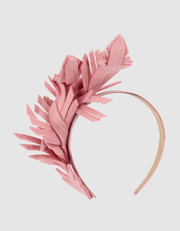 Max Alexander - Felt Leaf Fascinator