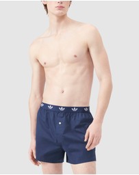 adidas Sportswear - 2 Pack Comfort Core Cotton Icon Boxer Underwear