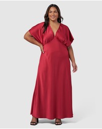 Pink Dusk by Curve Project - Want It All Maxi Dress