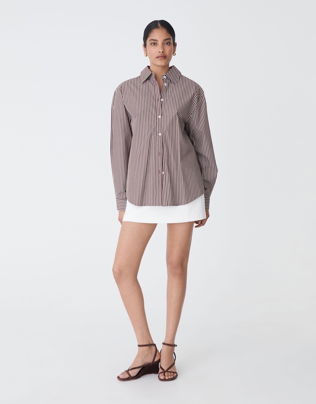 Forcast - Samara Cotton Striped Shirt