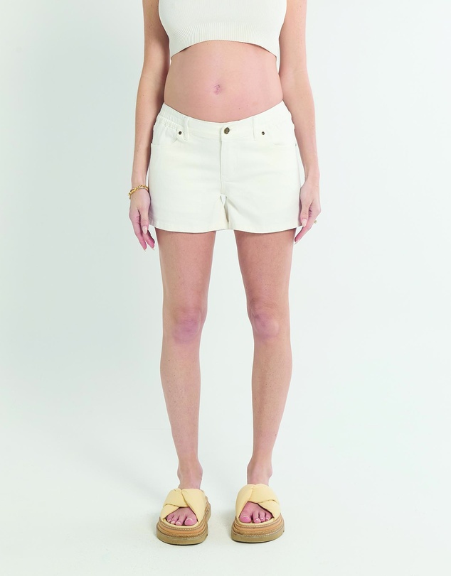 Soon Maternity - Heaven Denim Shorts