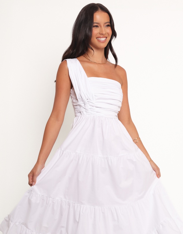 Petal & Pup - Isabela Midi Dress - White