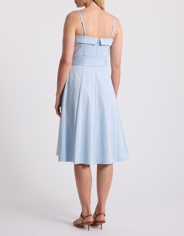 David Lawrence - Wisteria Cotton Midi Dress
