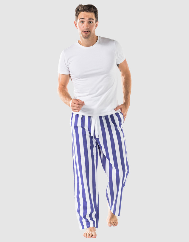 Sant And Abel - Navy Braddock PJ Pants