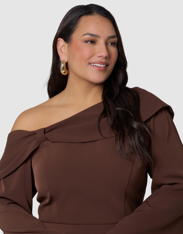 Pink Dusk by Curve Project - Say My Name Maxi Dress