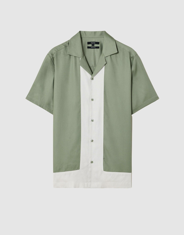 Politix - Ethan Border Panel Short Sleeve Shirt