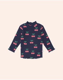 Huxbaby - Very Cherry Rib Skivvy Top - Babies